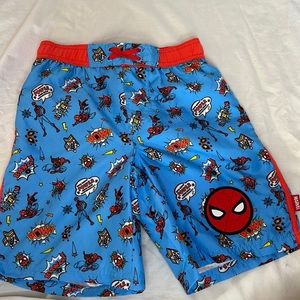 Never used - just washed - boys Disney Spider-Man swimsuit